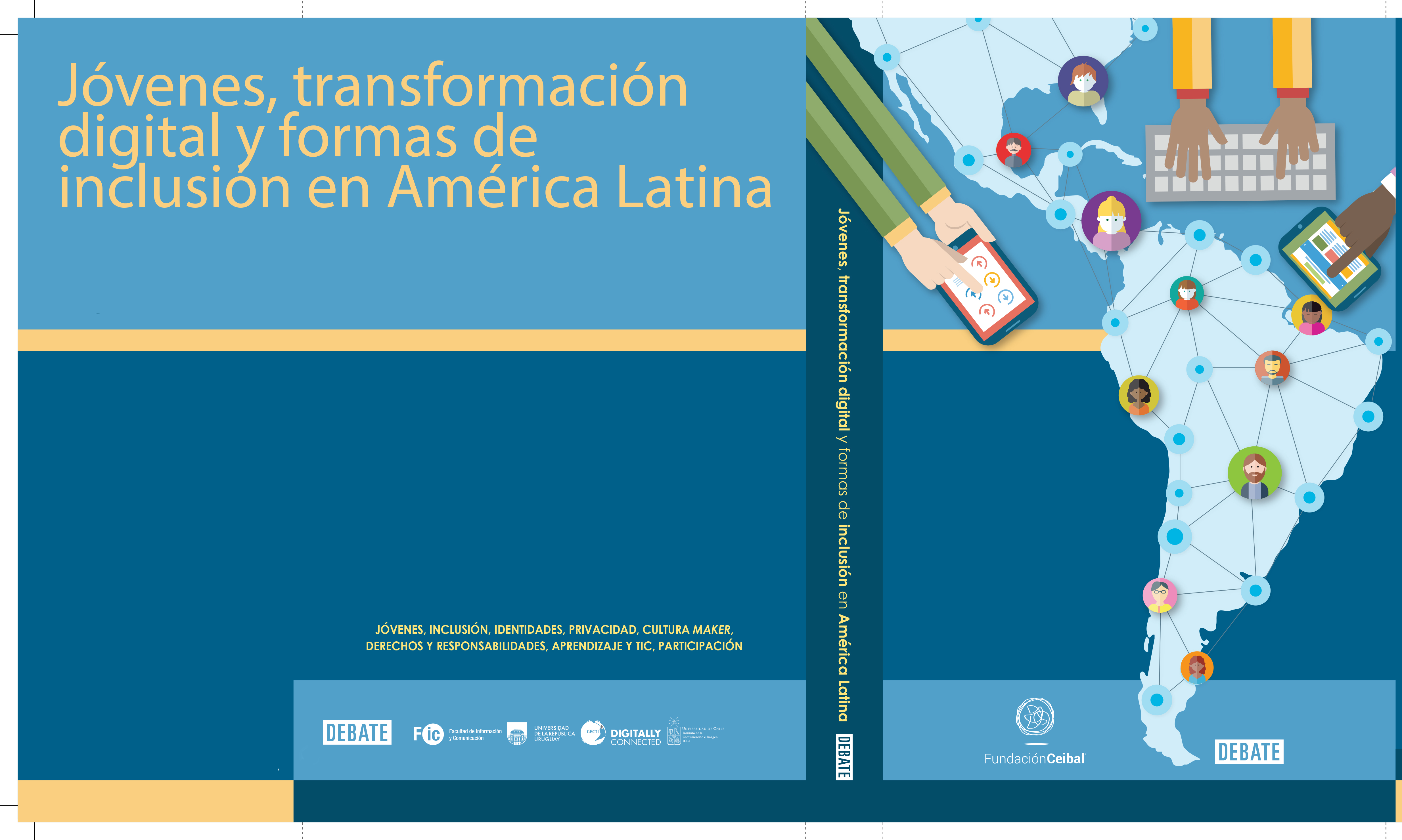 «Jóvenes, Transformación digital y nuevas formas de inclusión social, libro colectivo de Fundación Ceibal