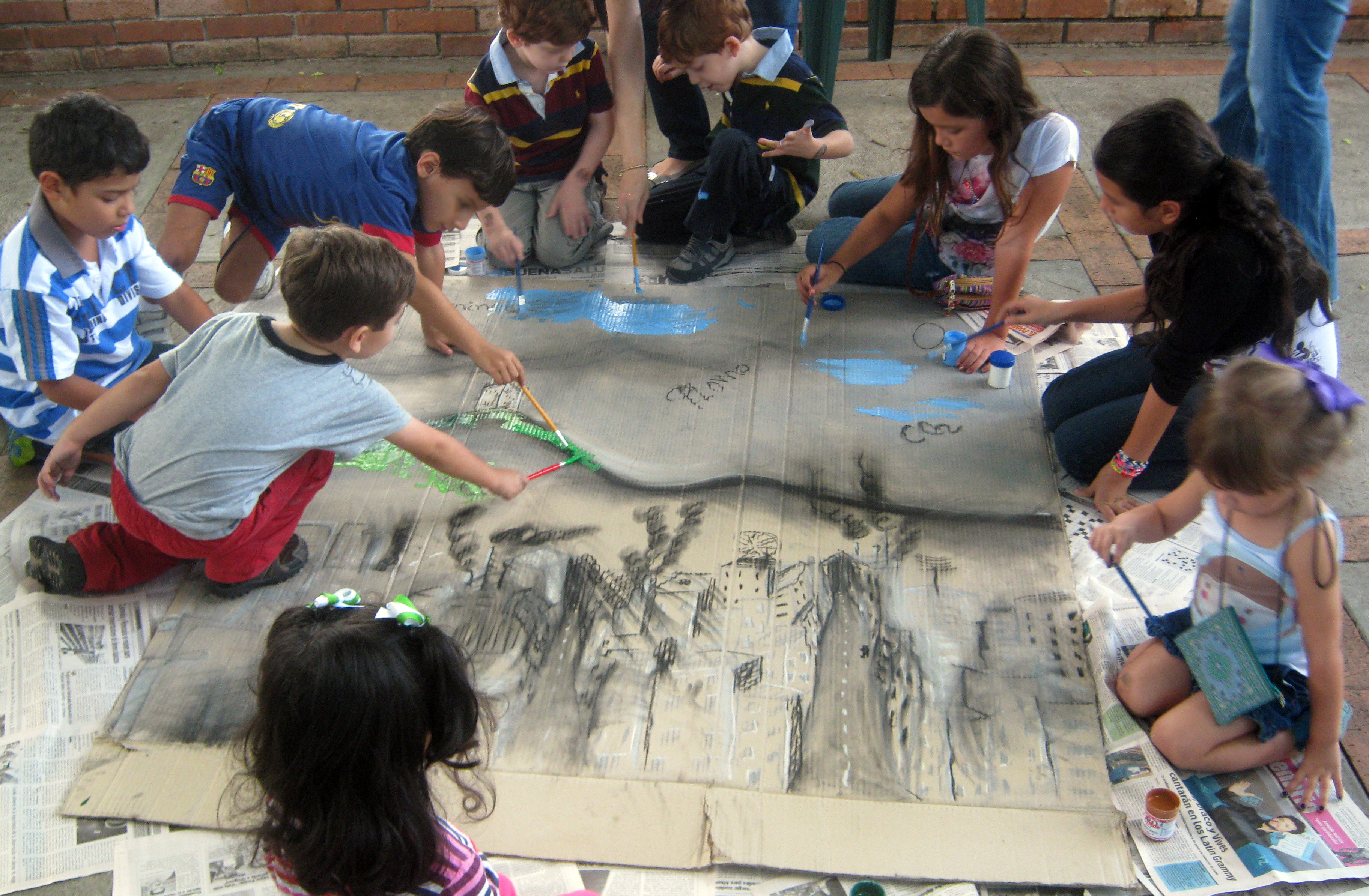 Taller Sembrando huellas de Deyanira Díaz y Ariadna Pineda (Venezuela)