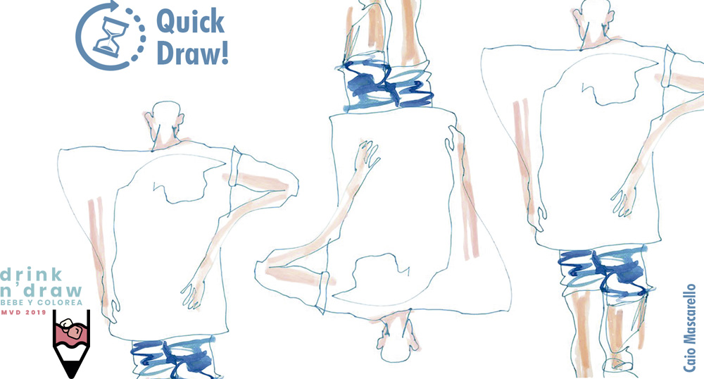 drink n´ draw: Quick Draw, la vuelta al mundo en 80 segundos