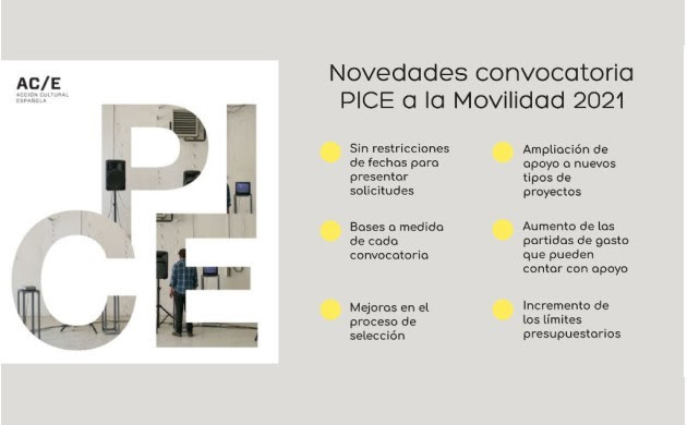 Novedades del programa PICE 2021