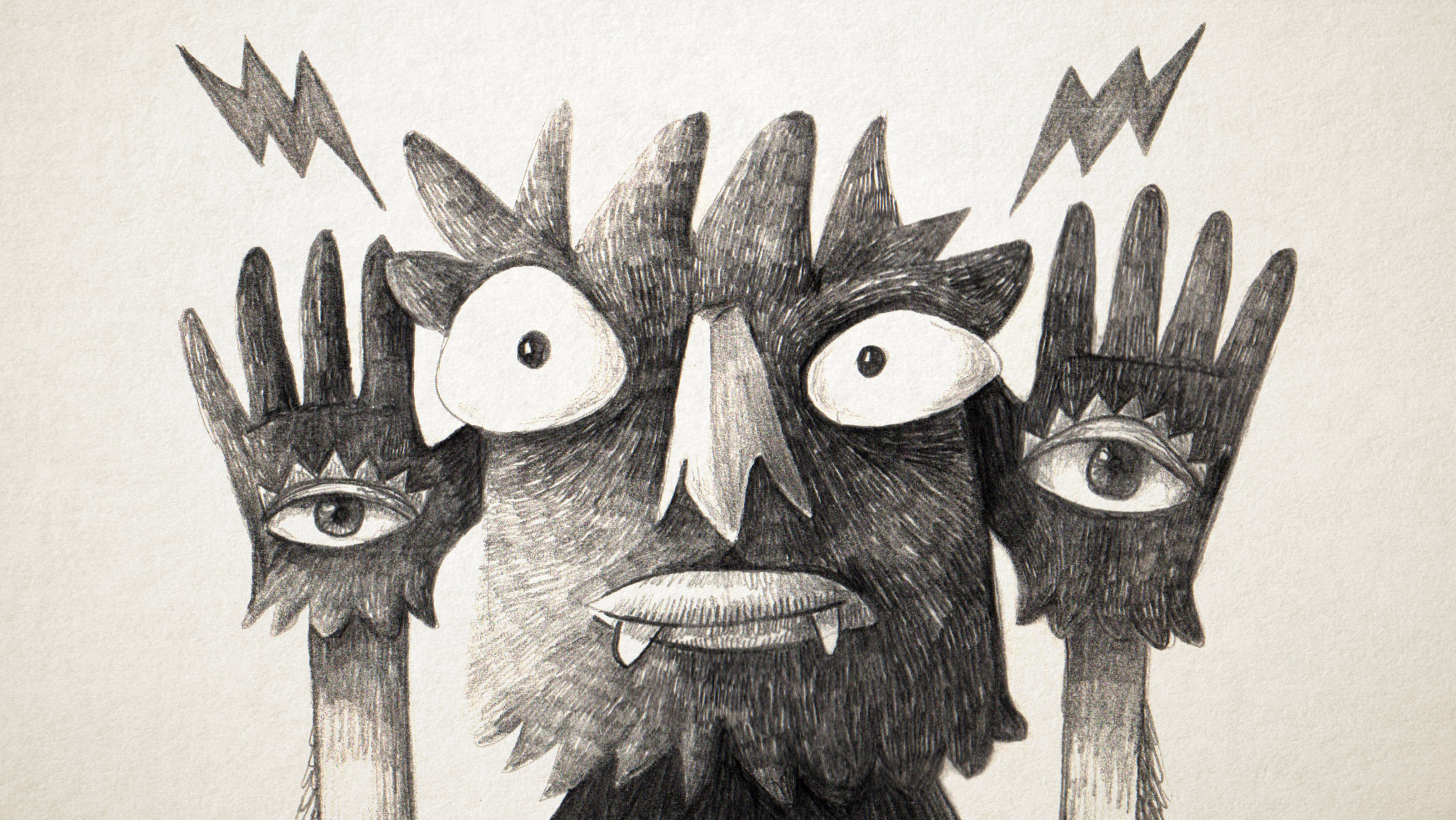 drink n´ draw: bebe y colorea / Personajes al azar con Eduardo Sganga (Uruguay)