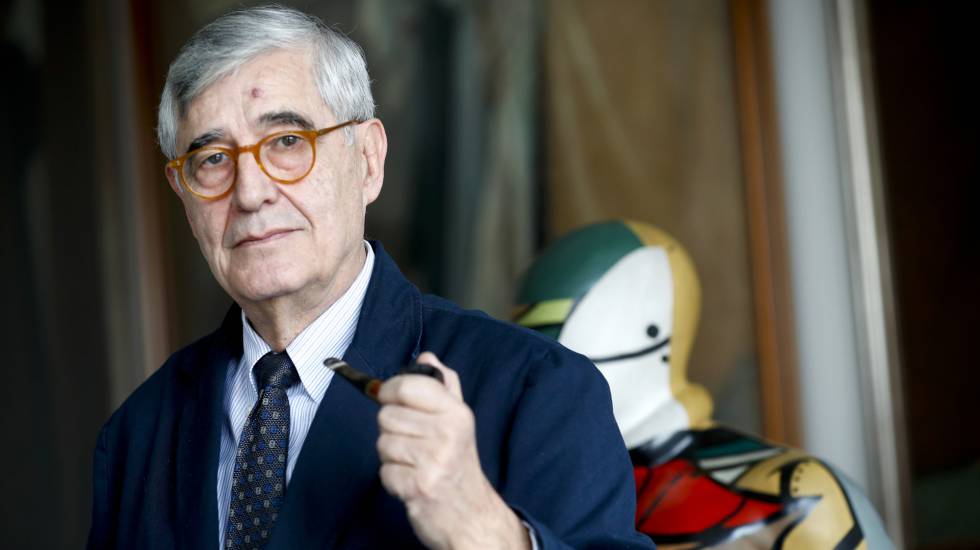 Juan Miguel Hernández, arquitecto español y presidente del CBA de Madrid,en Montevideo