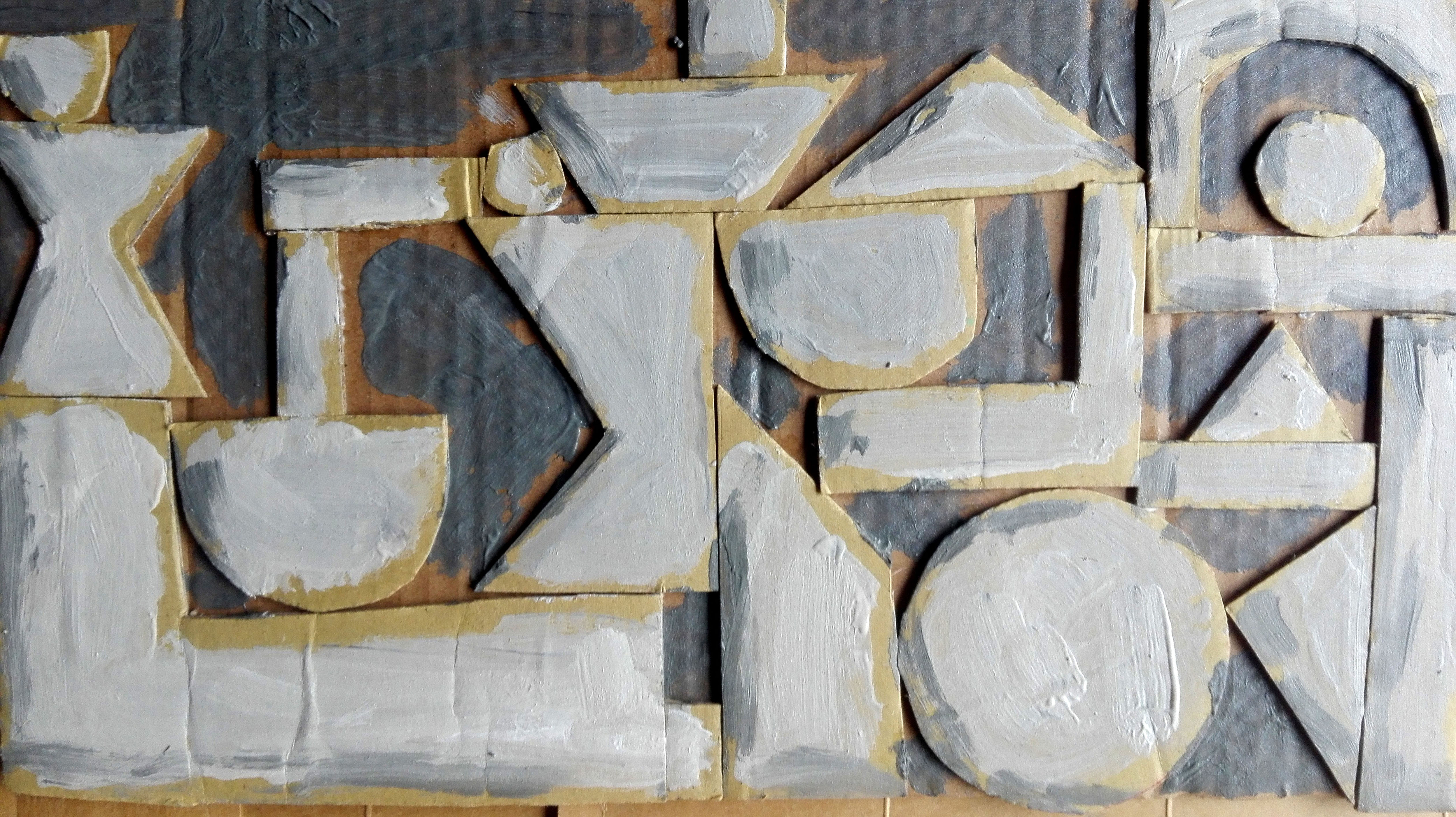 Taller de collage y pintura: “Geometría en juego”