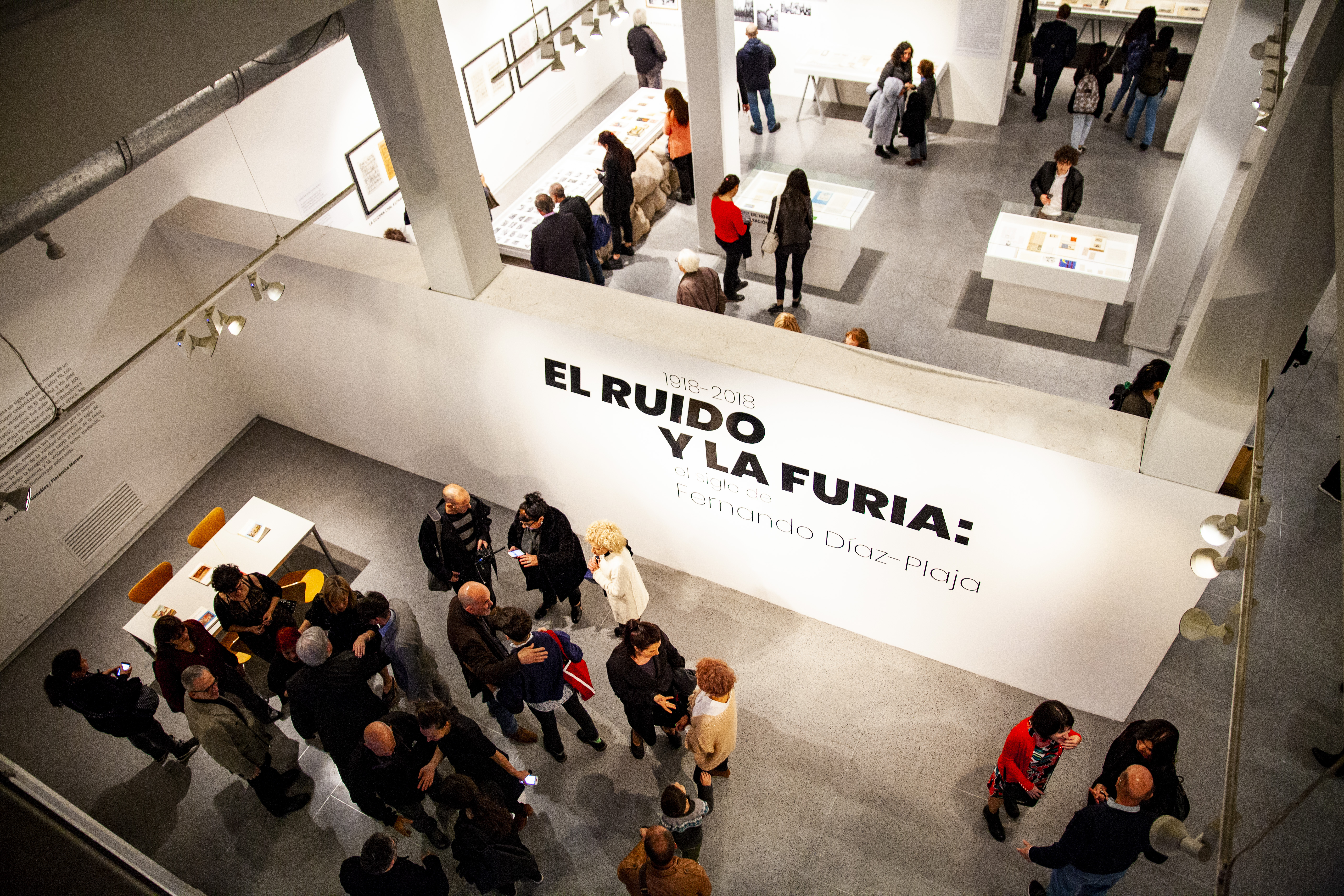 Encuentro con las curadoras de “El Ruido y la furia: El siglo de Fernando Díaz-Plaja”.