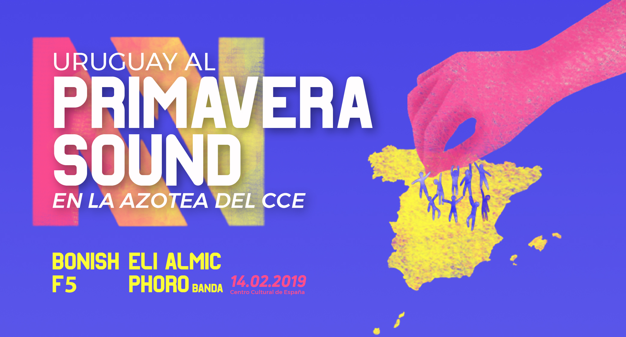 AZOTEA CCE- Uruguay en el primavera sound 2019