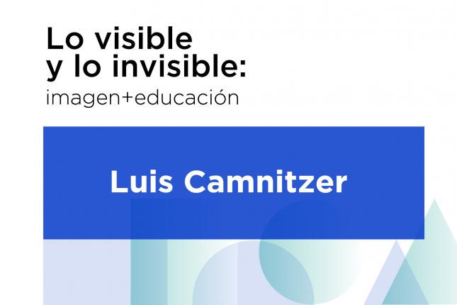 Charla “Artesanía y Artesalud”. A cargo de Luis Camnitzer