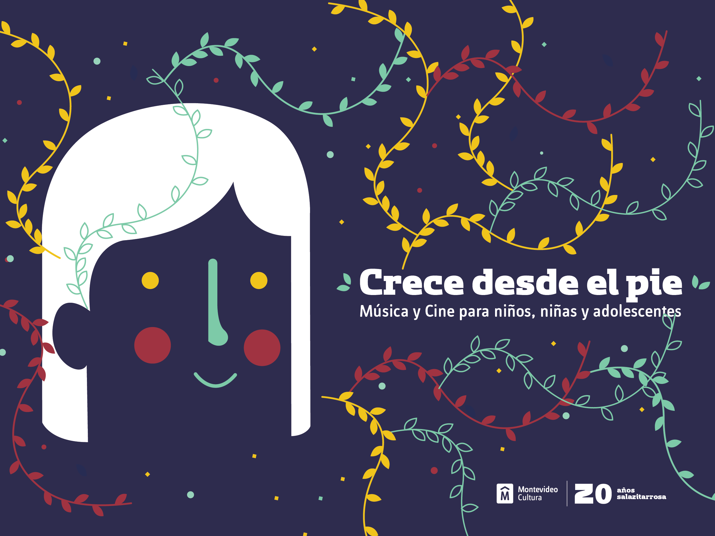 Crece desde el pie: Música y cine para niñas, niños y adolescentes