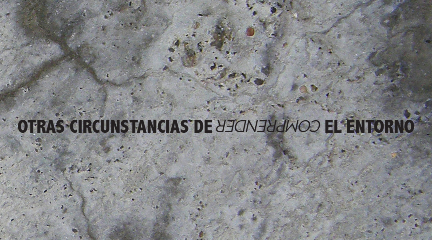 Taller: “Otras circunstancias de comprender el entorno”