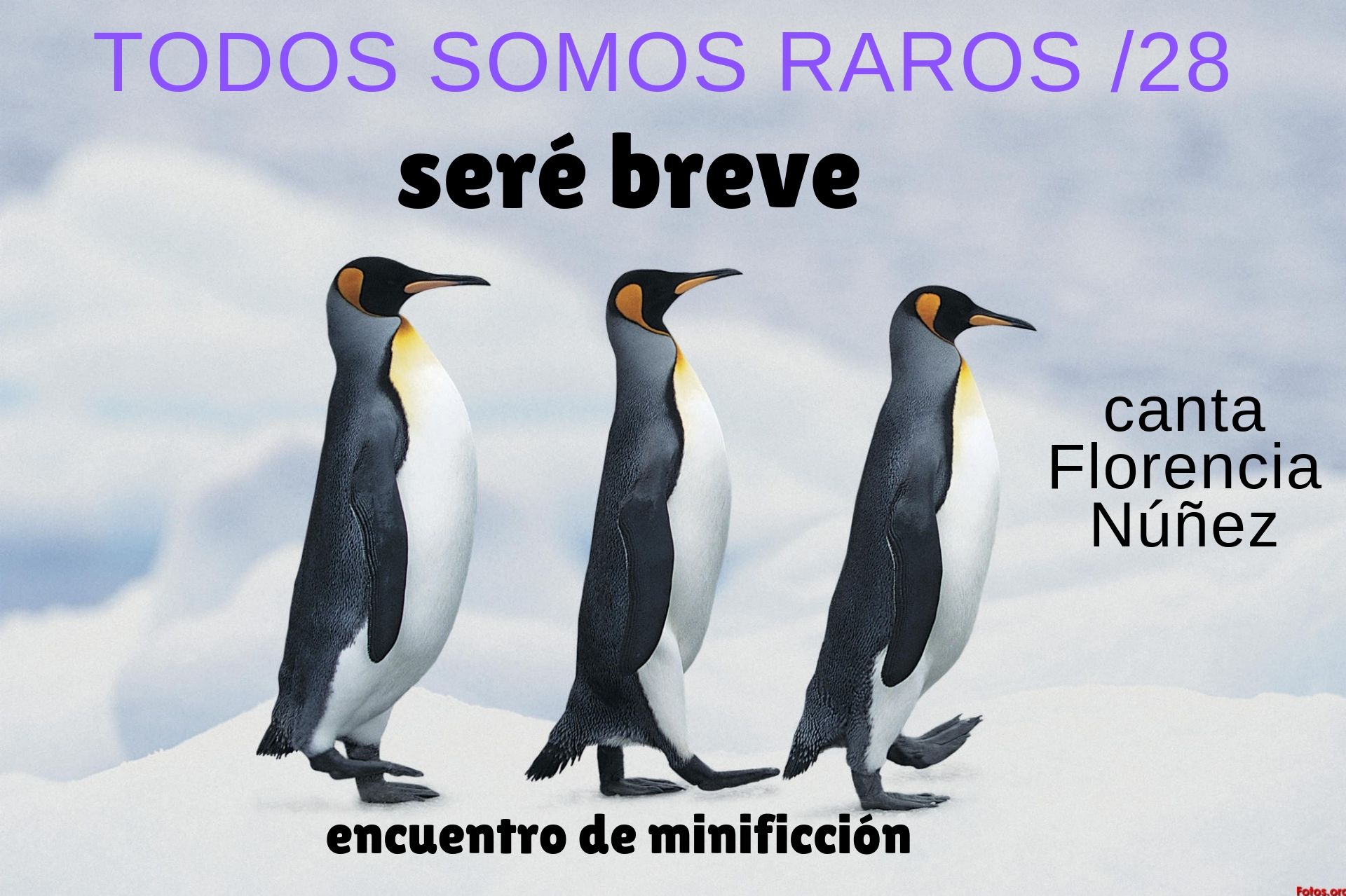 Todos Somos Raros: «Seré breve»