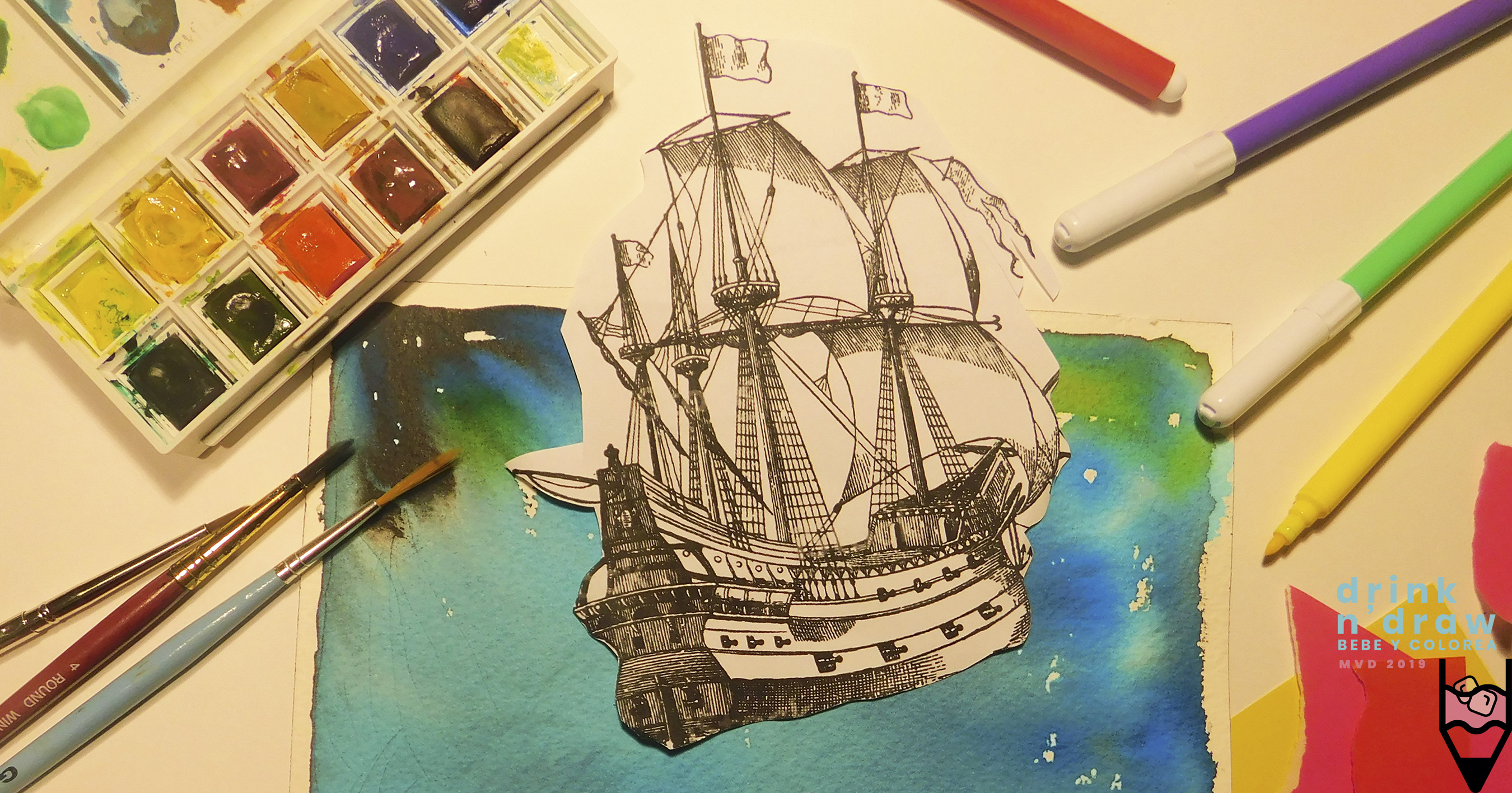 drink n´ draw: Creaciones mundanas – Sesión familiar