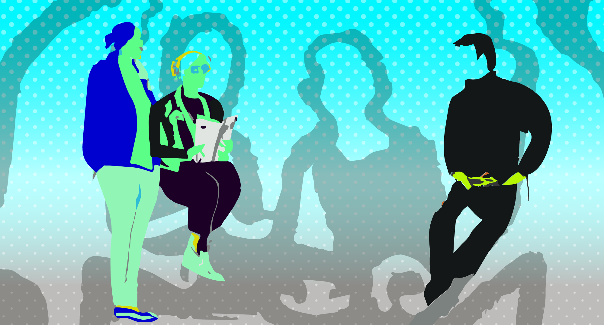 De aquí para allá y allá para aquí